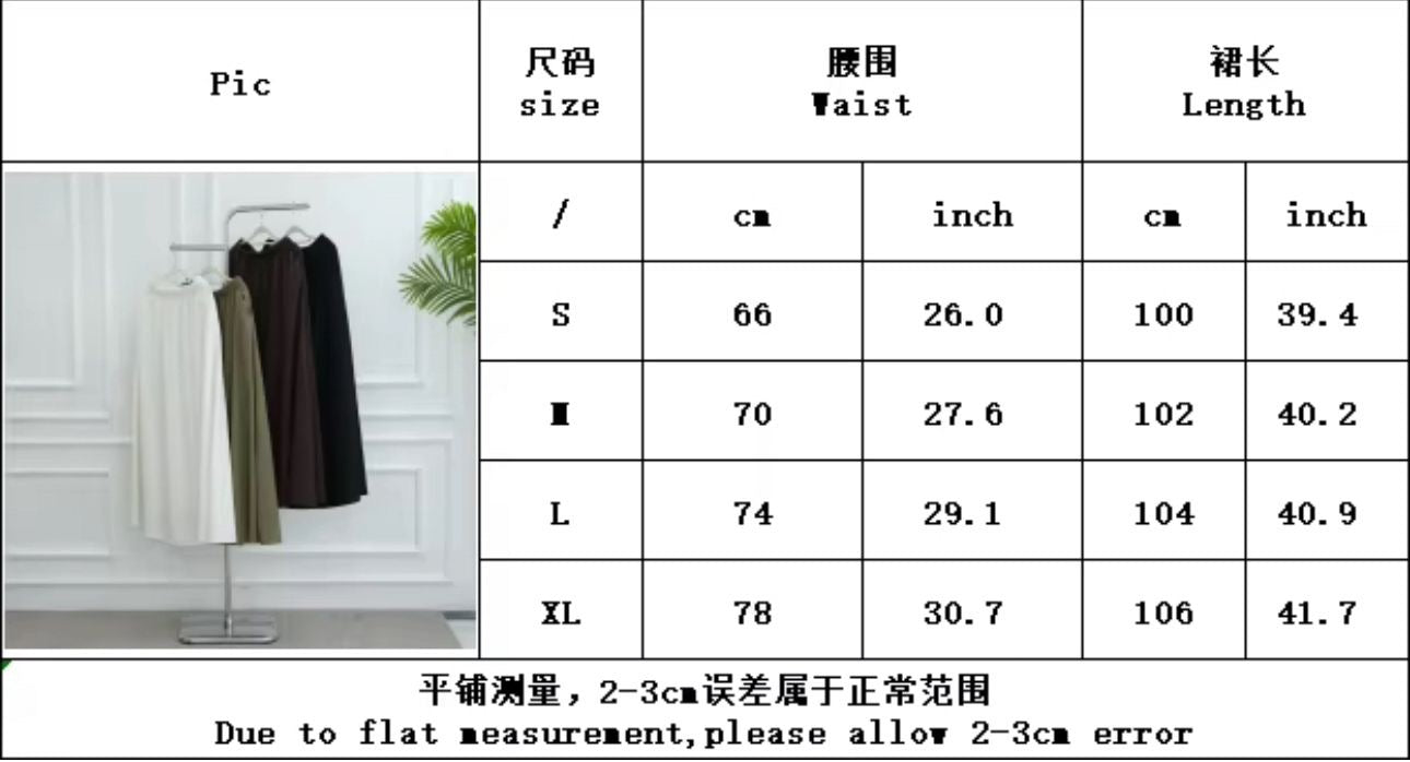 Women’s Solid Everyday Skirt with Pockets - 4 colors