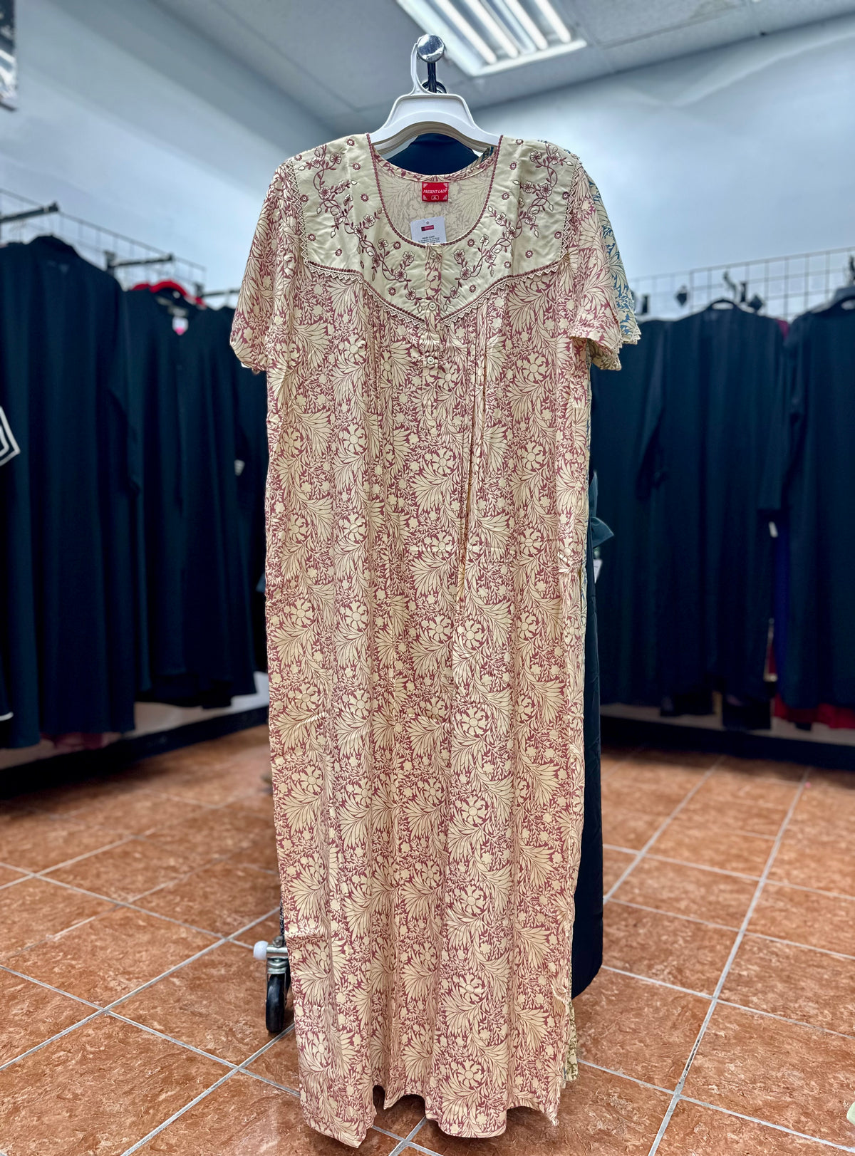 Short Sleeve Alpine Maxi Nightgowns