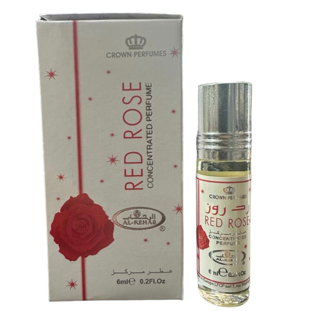 Al Rehab 6ml Roll On Perfume Oil - Red Rose