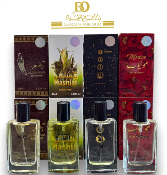 Banafa For Oud - Perfume Sprays (40 ml)