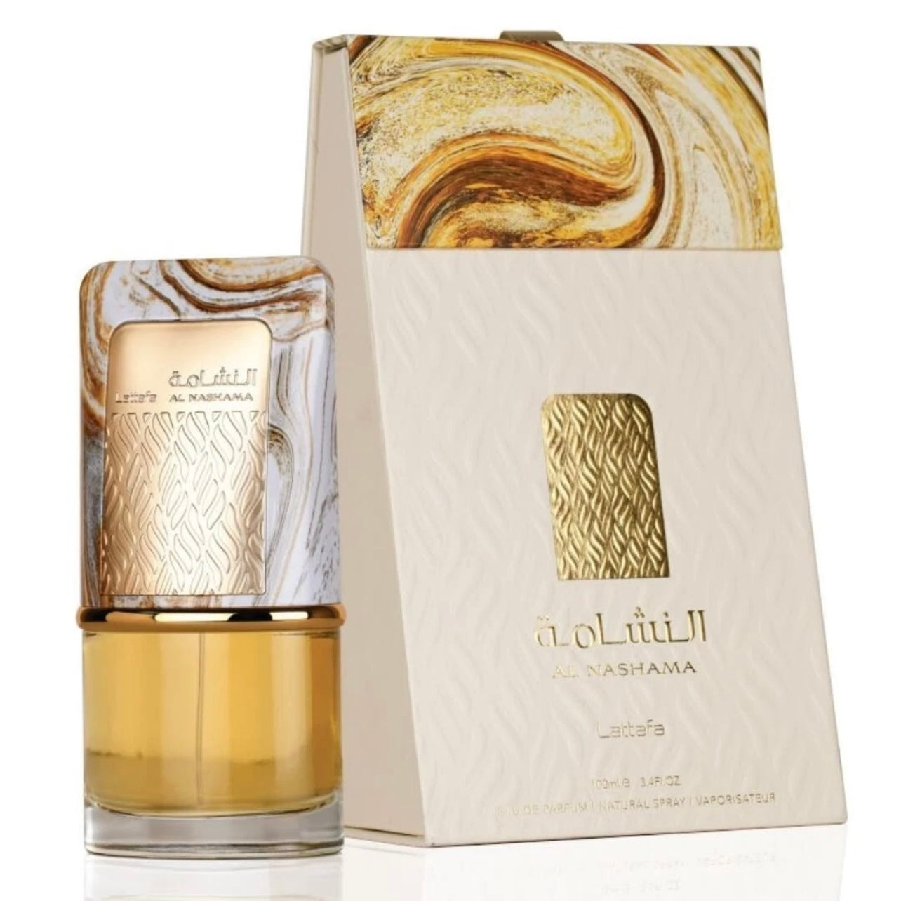 NEW Al Nashama Lattafa Perfume Spray Cologne EDP 100mL 3.4fl oz