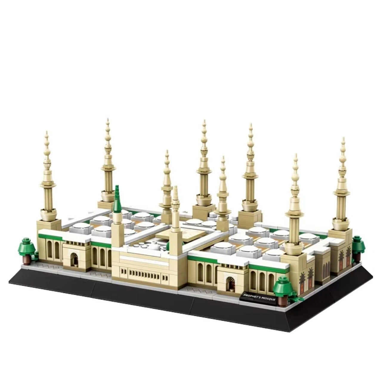 Medina Prophet Mosque Building Block Set Educational Architecture - 594 Pcs