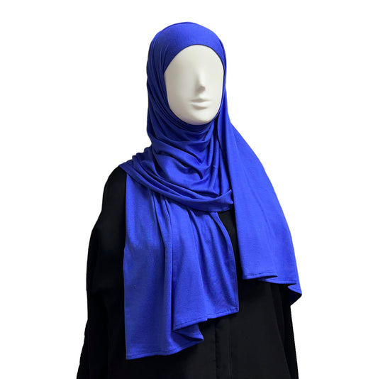 Small Jersey Hijab - Royal Blue