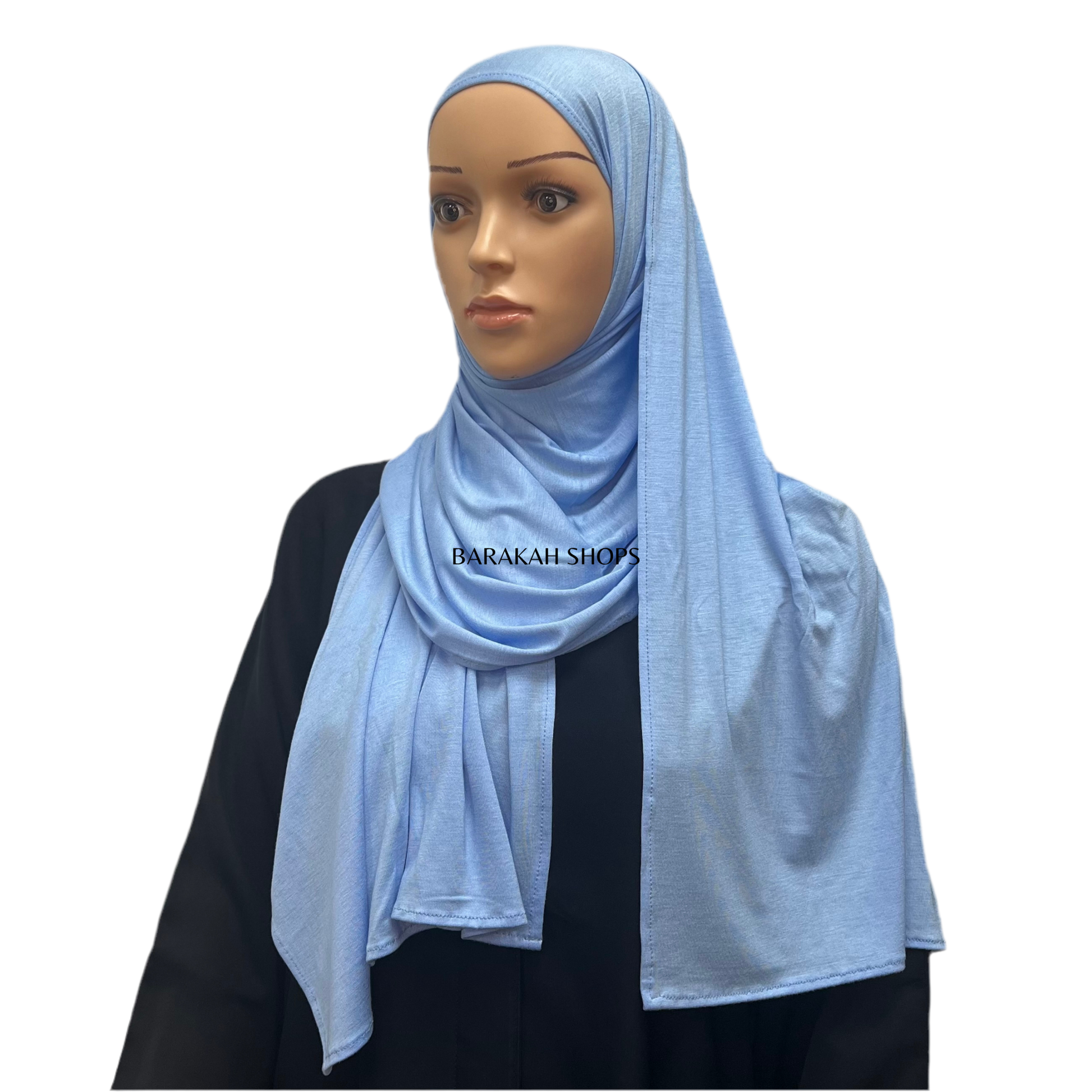 Small Jersey Hijab - Sky Blue