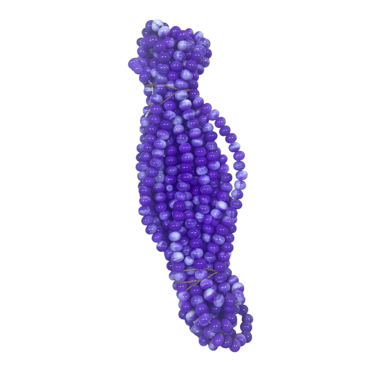 500 Prayer Beads Tasbih - Purple/White - Barakah Shops
