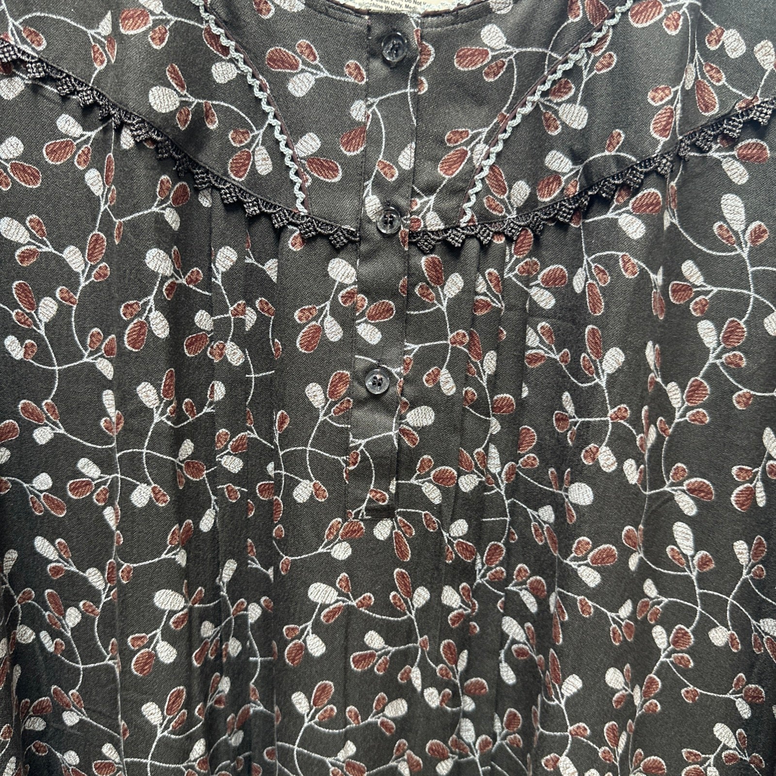 3/4 Sleeve Alpine Maxi Gown