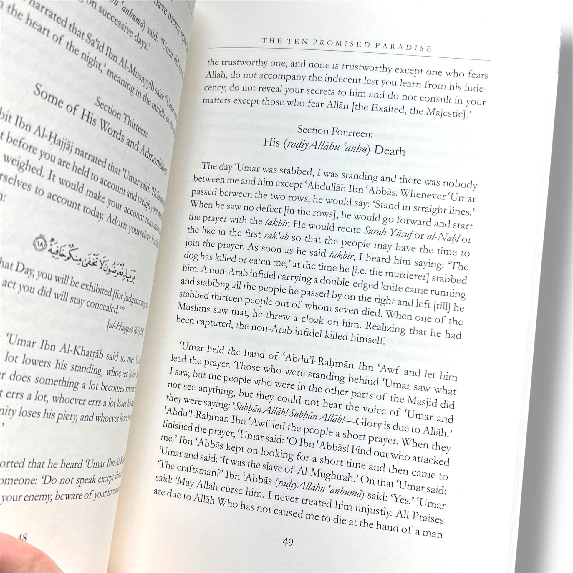 The Ten Promised Paradise by Imam ibn Al-Jawzi