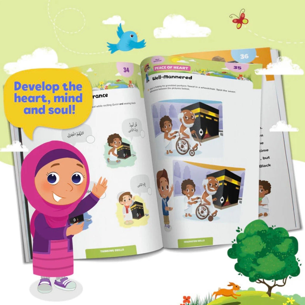 Hajj & Umrah Activity Book (Big Kids 8+)