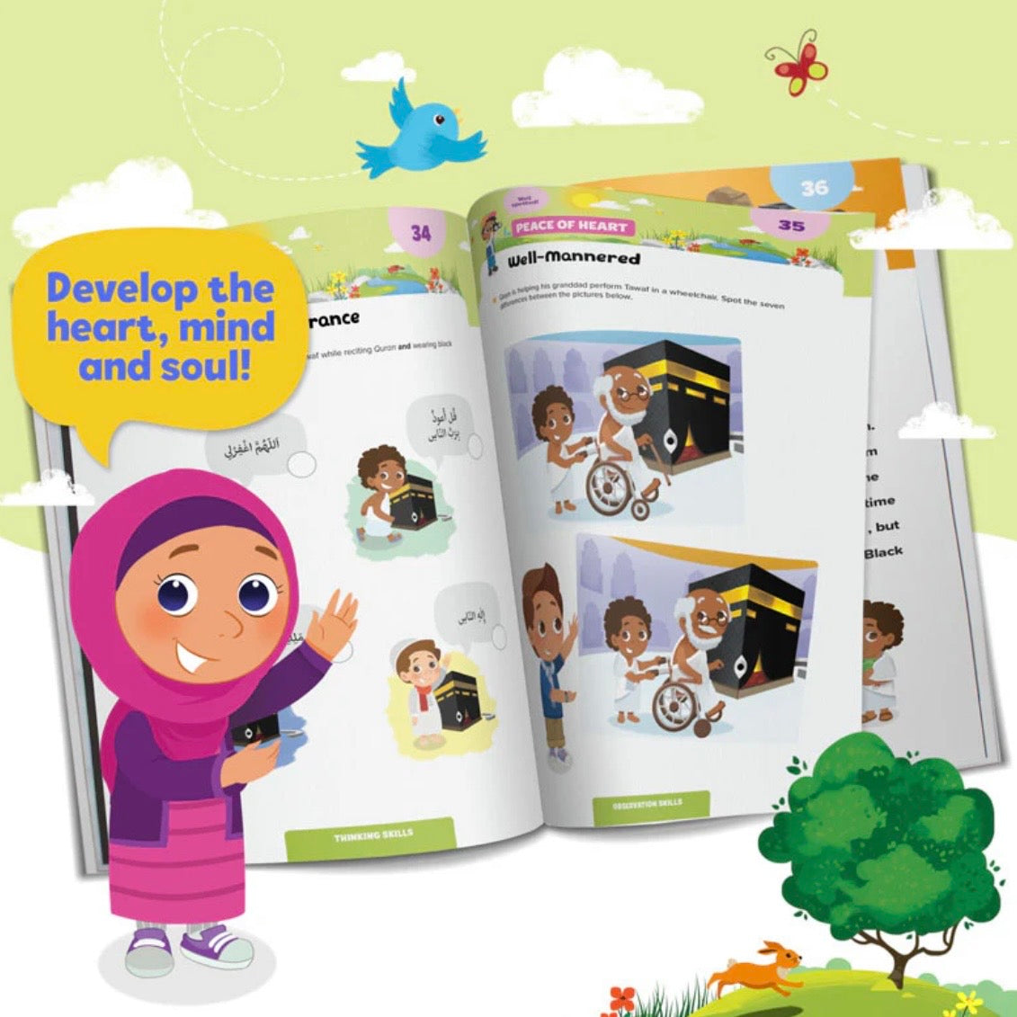 Hajj & Umrah Activity Book (Big Kids 8+)