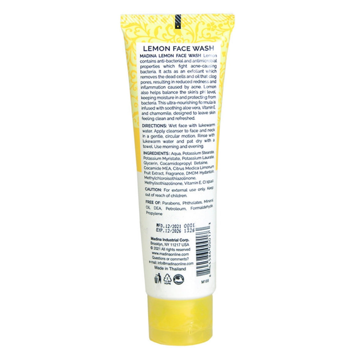Lemon Face Wash - 100 mL