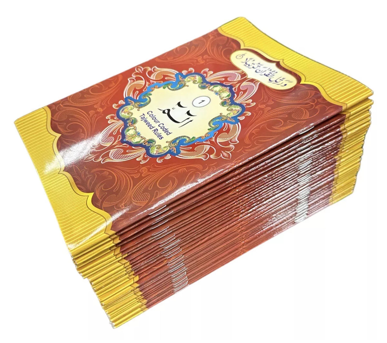 30 Juz/Para Set (9 Line Color Coded Tajweed IndoPak Script) - Paperback