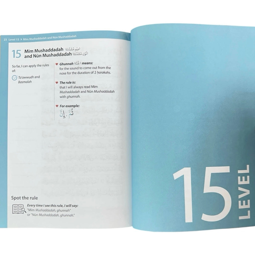 Rules of Tajwid (Madinah Script) Quran Learning to Read Series NEW