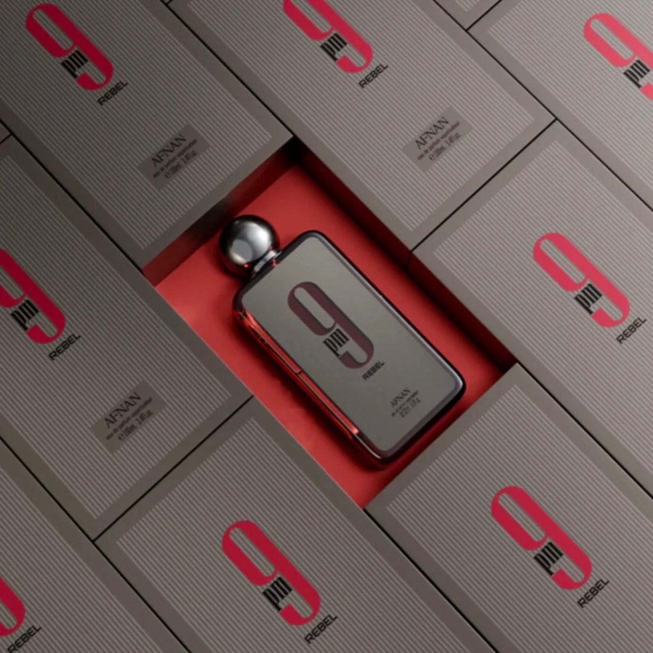 Afnan 9PM Rebel Perfume Cologne 100mL 3.4fl Oz EDP Eau De Parfum New Sealed Box