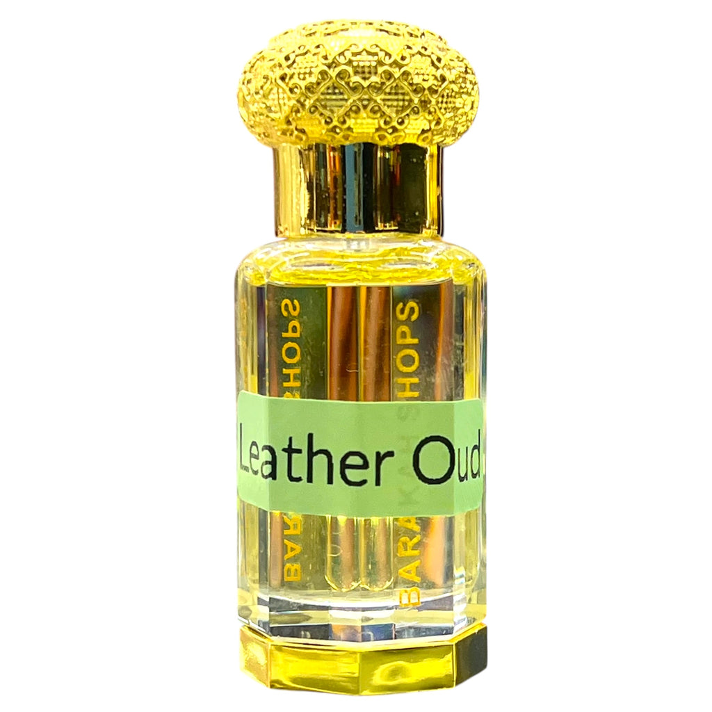 Leather Oud - 12ml Concentrated Attar Perfume Oil Long Lasting Alcohol Free