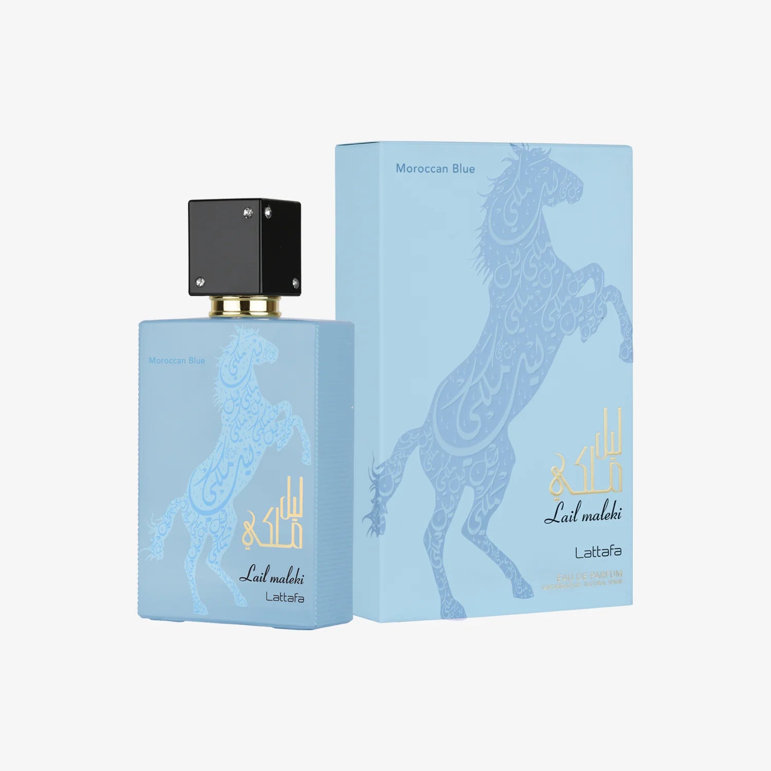 Unisex Lail Maleki Moroccon Blue by Lattafa - 100mL Perfume