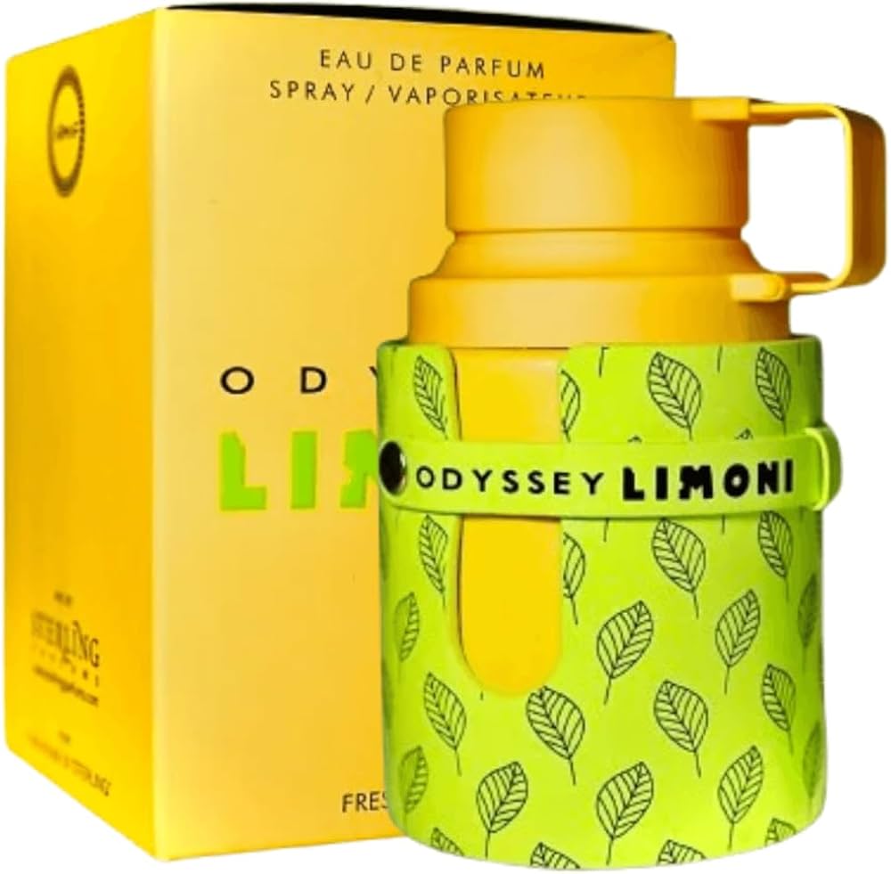 Armaf NEW Odyssey Collection - Limoni Eau De Parfum 100ml 3.4 Fl Oz