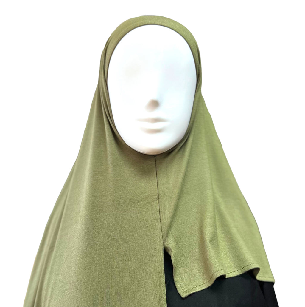 Large Instant Jersey Hijab - Matcha