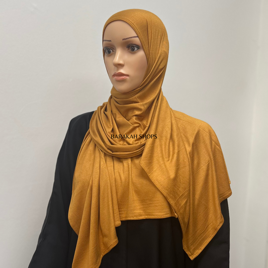 Small Jersey Hijab - Honey