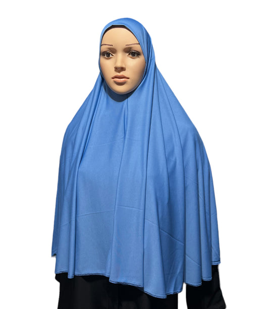 XXL Lycra Hijab - Periwinkle