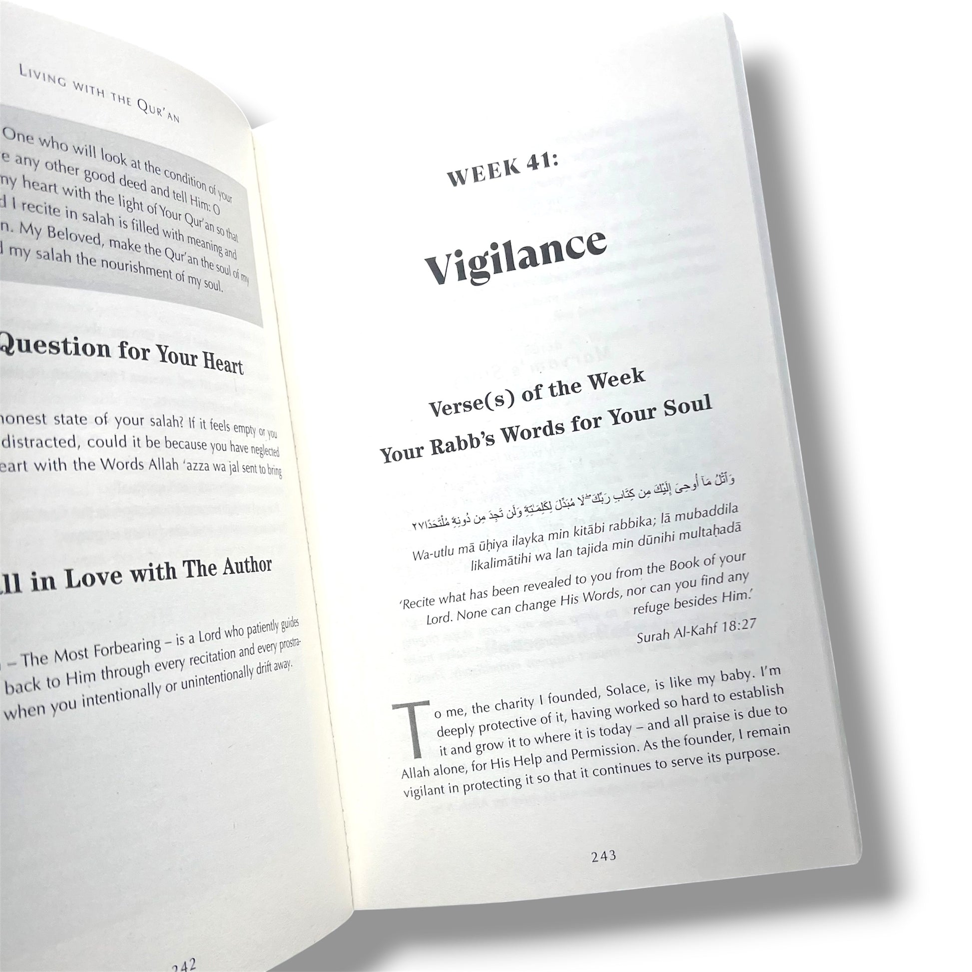 Living with the Qur’an: A yearlong journey to falling in love with Allah’s Words