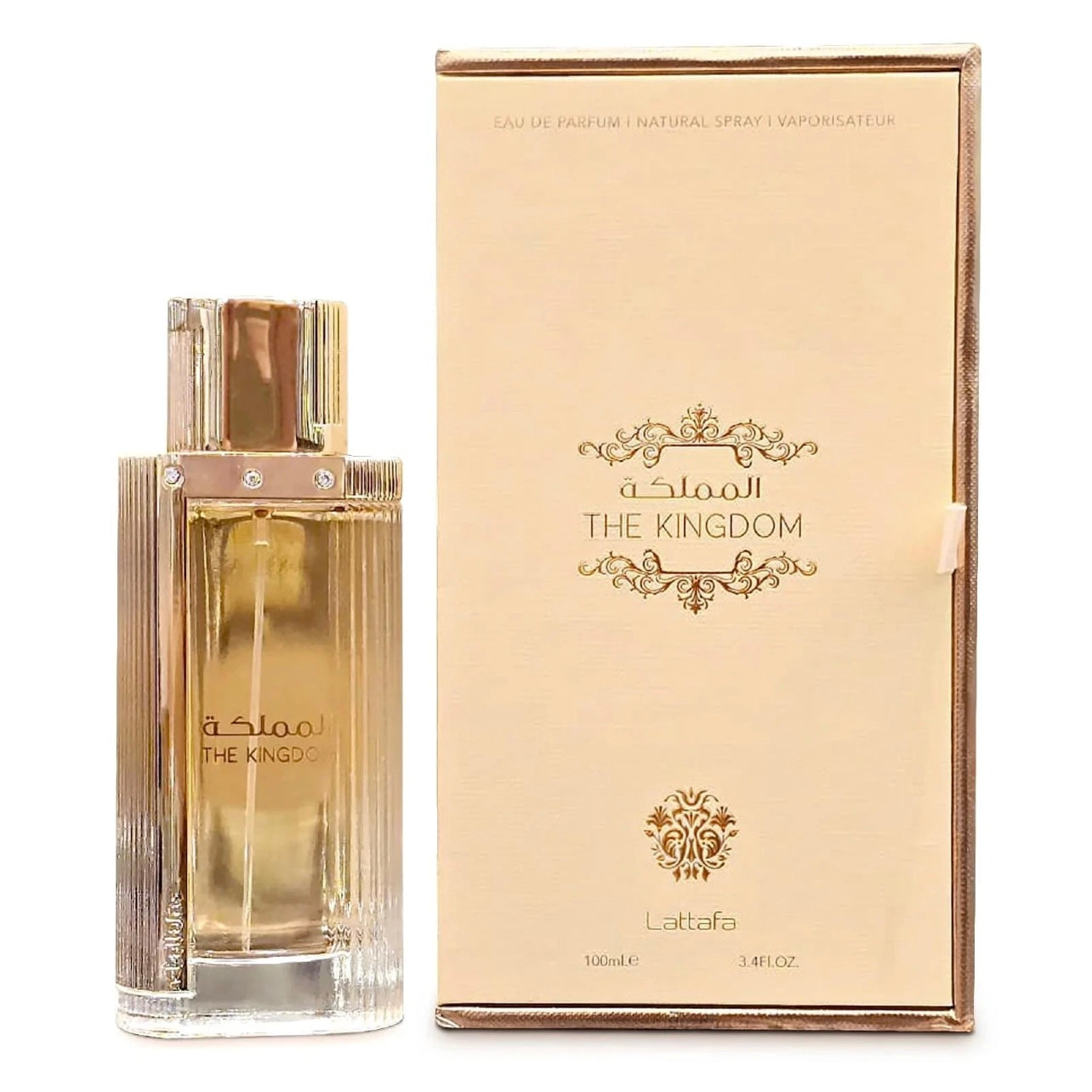 The Kingdom Women By Lattafa 100mL Perfume Spray EDP Eau De Parfum Sealed Box