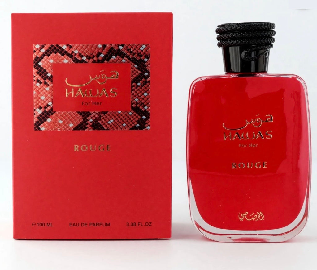 Hawas Rouge for Her by Rasasi - 100mL Perfume