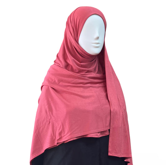 Large Jersey Hijab - Pink