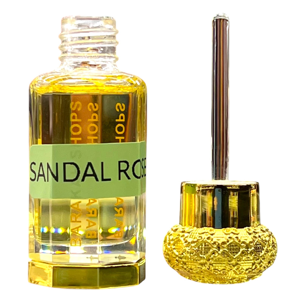 Sandal Rose - 12ml Concentrated Attar Perfume Oil Long Lasting Alcohol Free