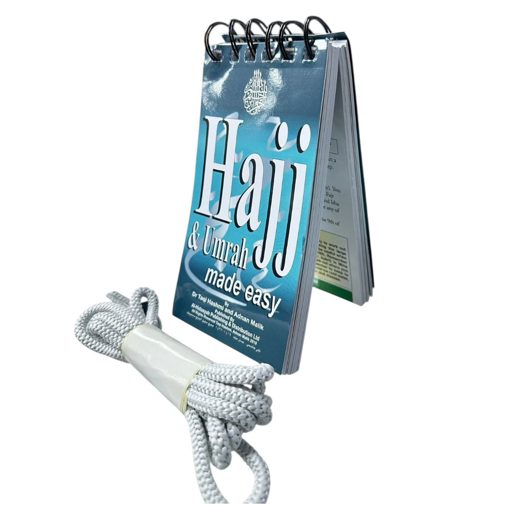 Hajj and Umrah Made Easy By Dr. Taqi Hashmi and Adnan Malik Spiral Guide Book