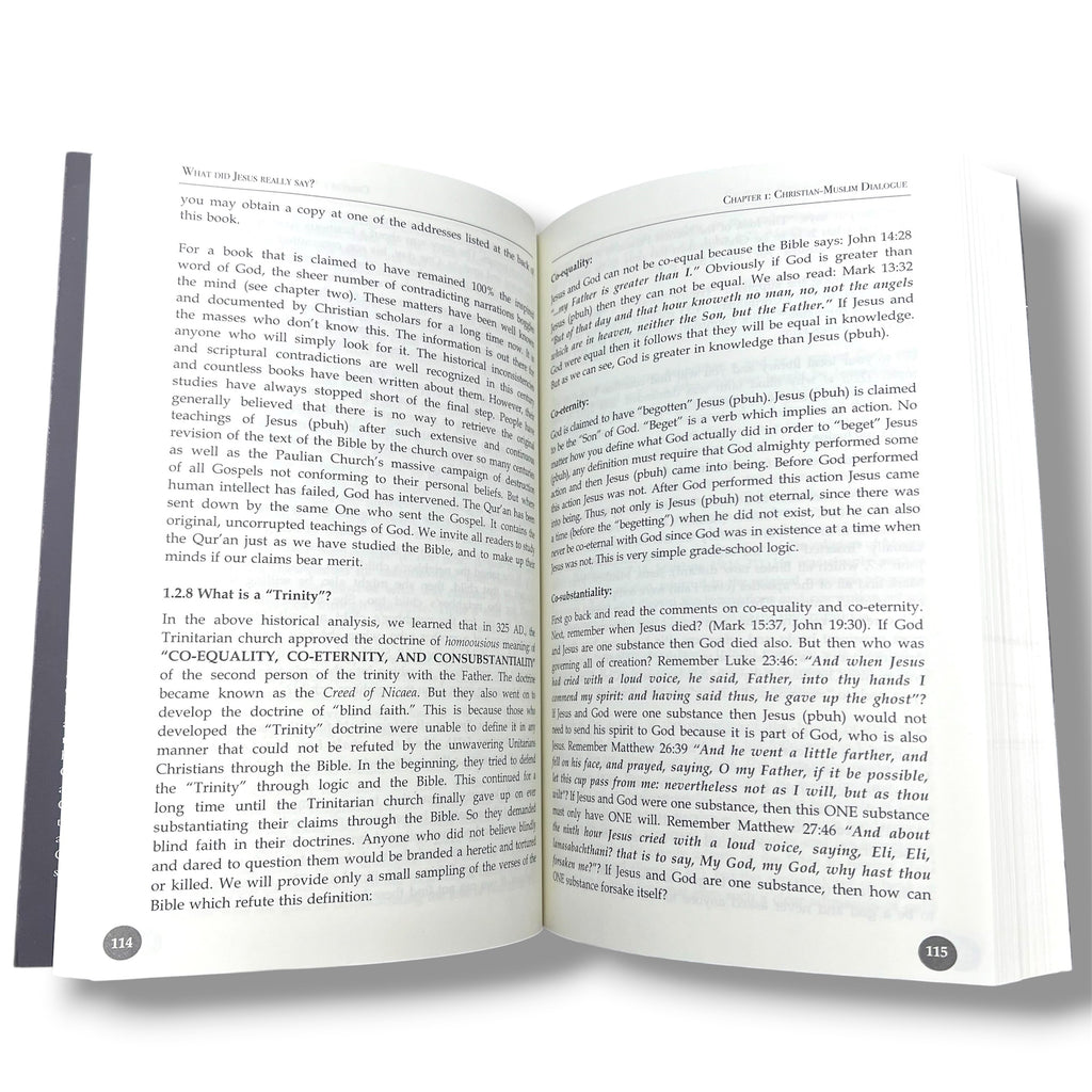 What Did Jesus Really Say? By Misha'al ibn Abdullah Al-Kadhi
