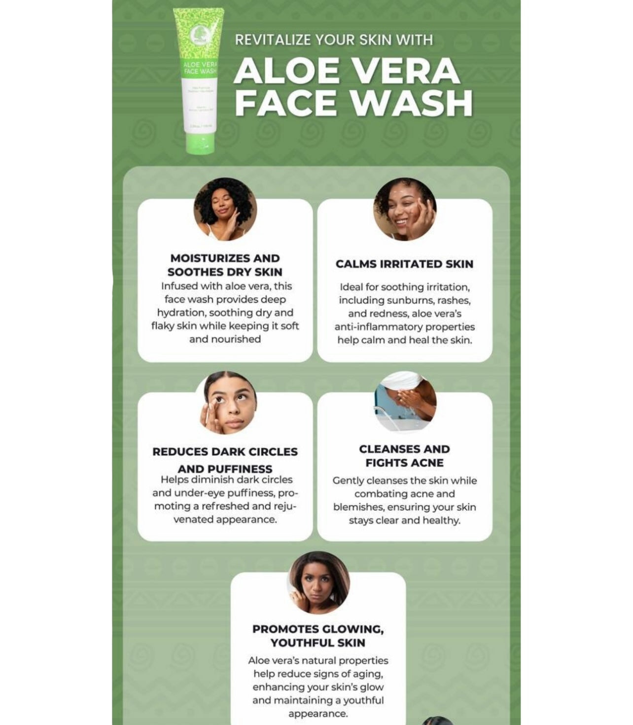 Aloe Vera Face Wash - 100 mL