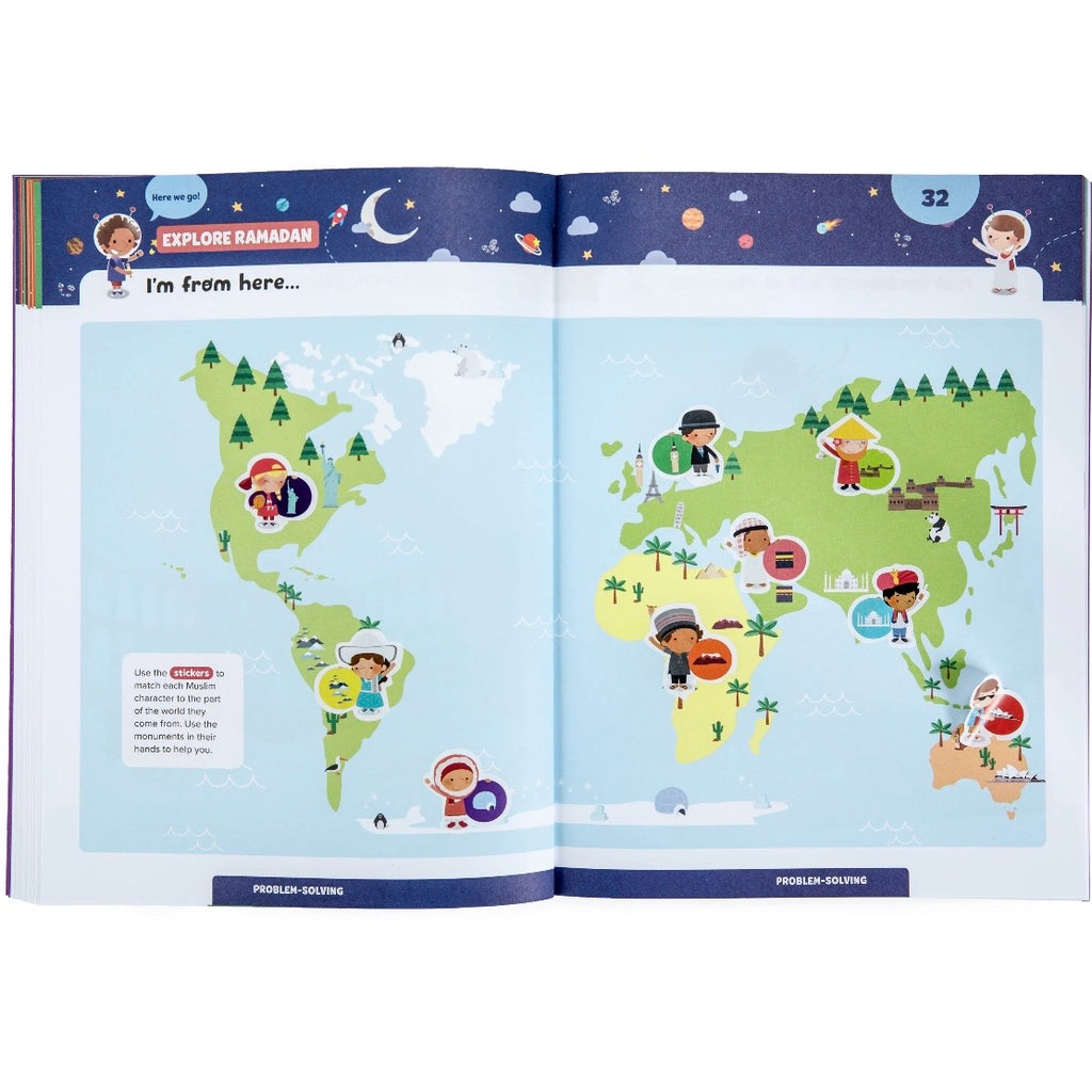 Ramadan Activity Book (Little Kids 5+)
