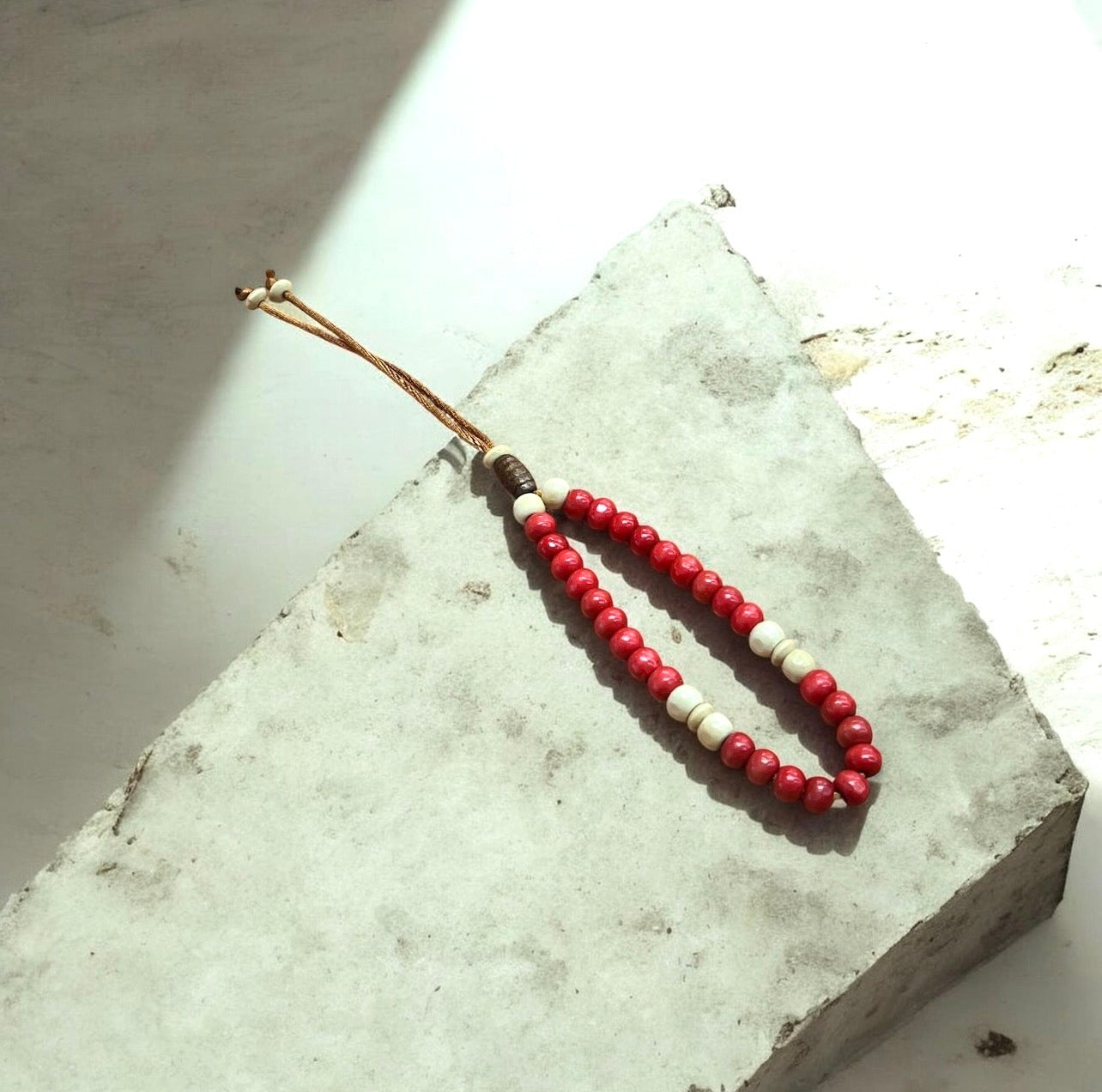 Small Pocket Size 33 Bead Tasbih - Red