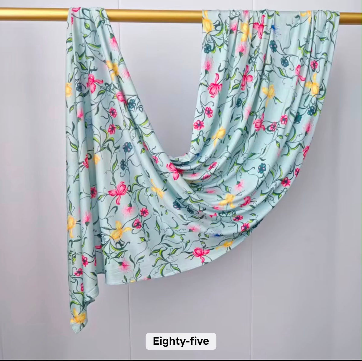 Printed Jersey Hijab - Daisy