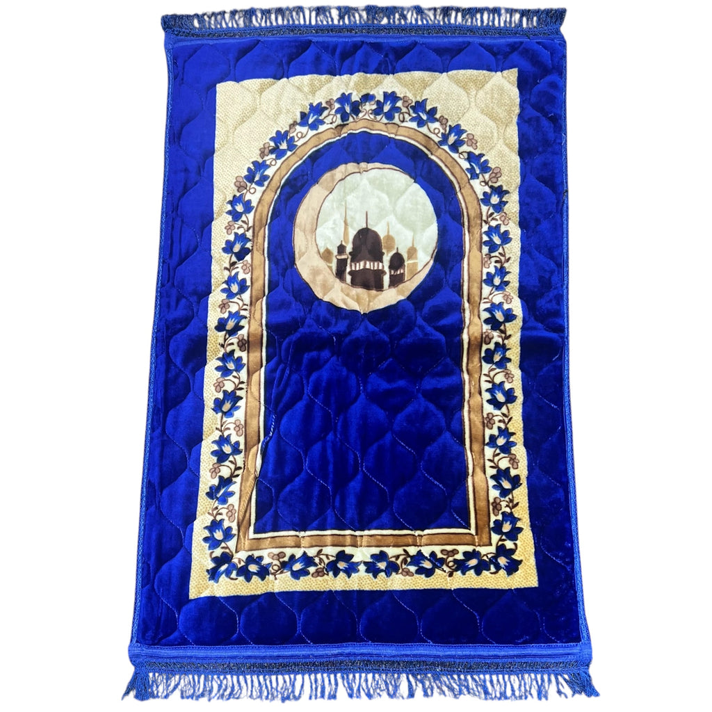 Padded Prayer Rug - Royal Blue
