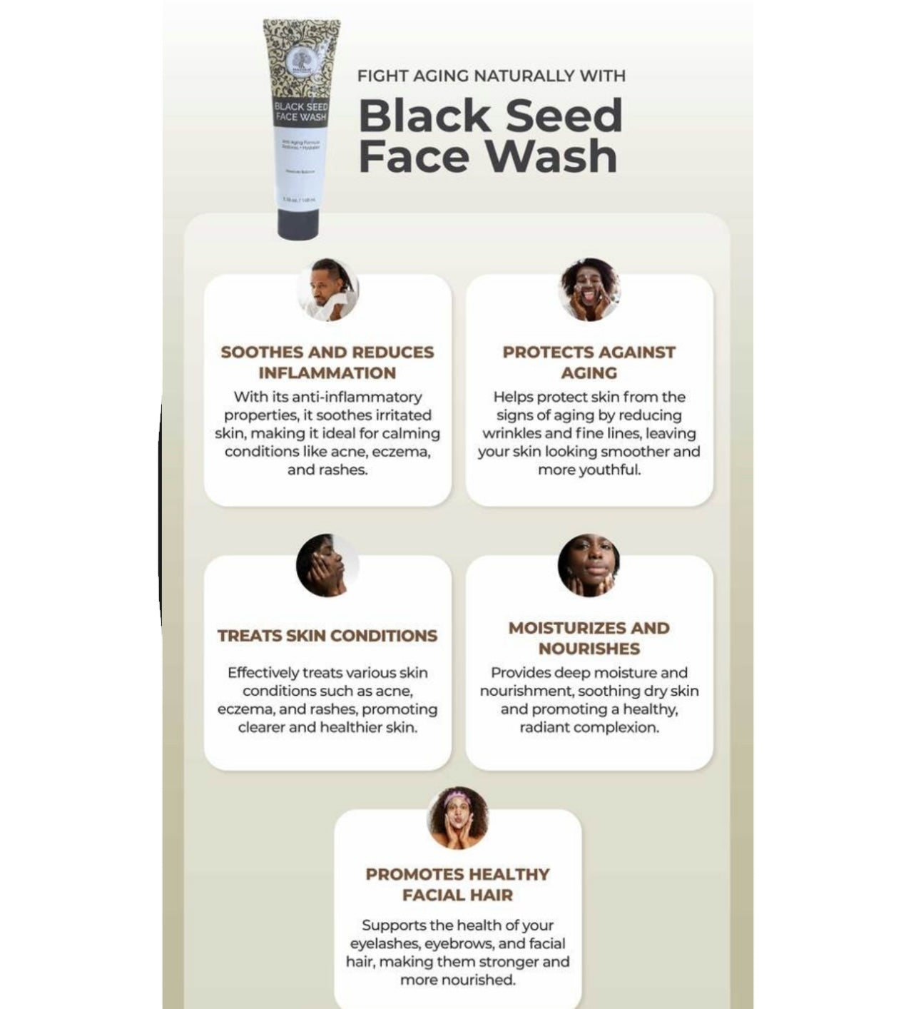 Black Seed Face Wash - 100 mL