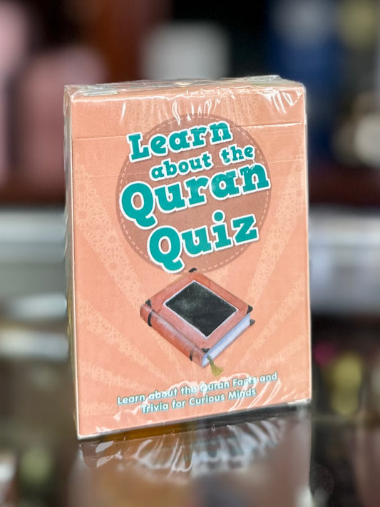 LEARN ABOUT THE QURAN QUIZ CARDS (Pocket Sized)