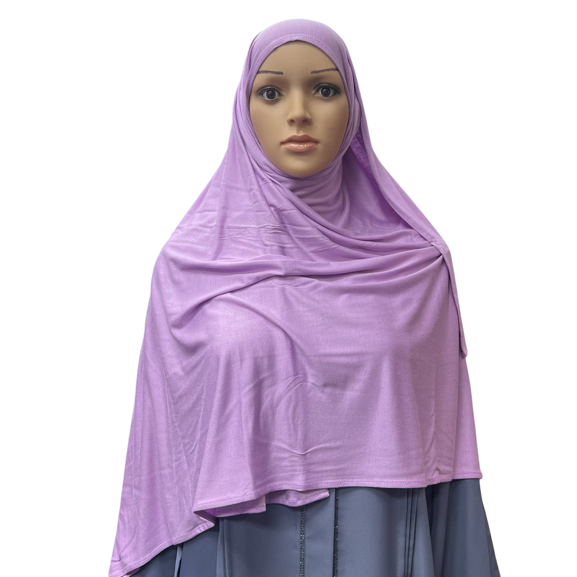 Large Jersey Hijab - Lavendar