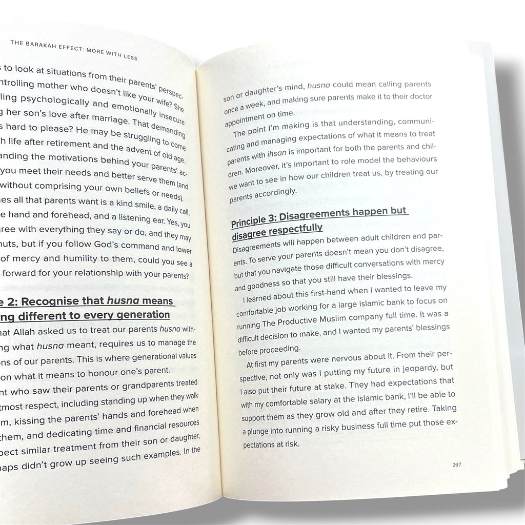 The Barakah Effect: More with Less Hardcover