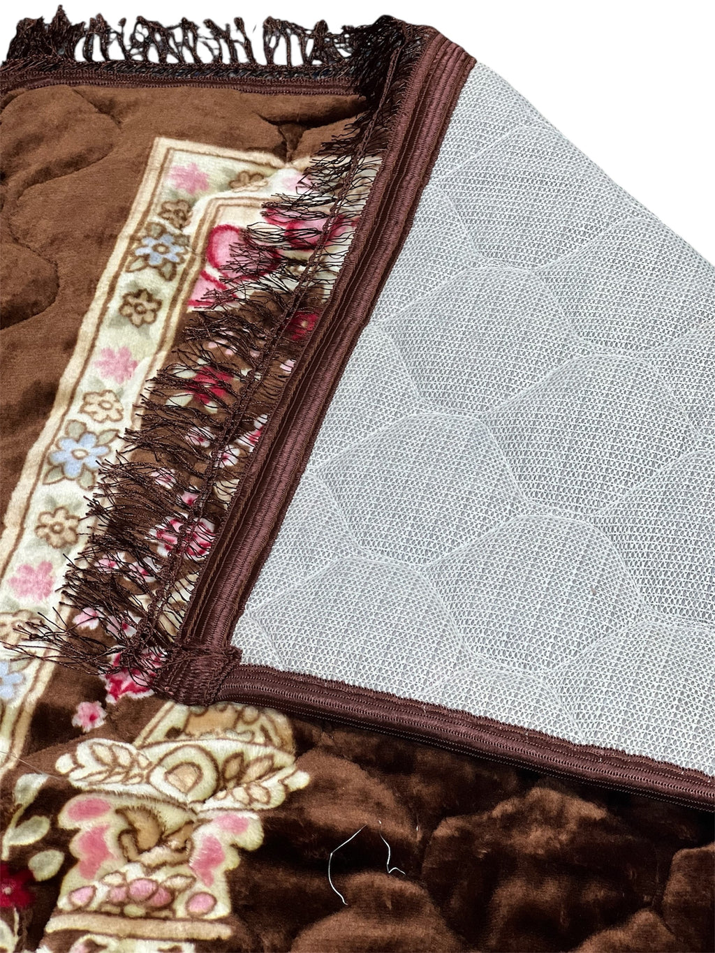 Padded Prayer Rug - Brown