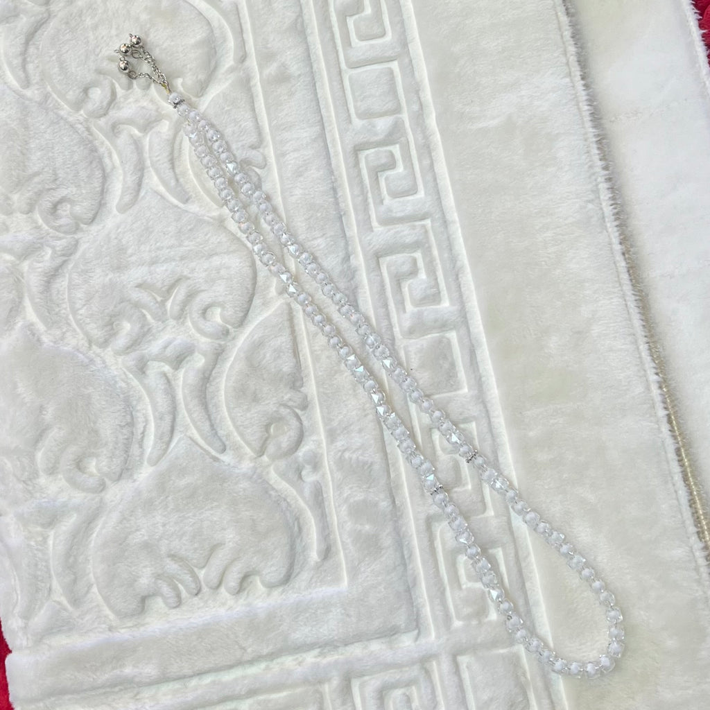 Jewel Tasbih - White