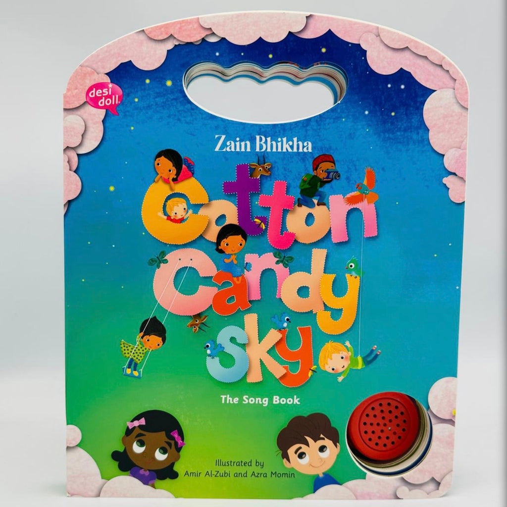 Cotton Candy Sky – Song Book | Interactive Islamic Nasheed Book for Kids