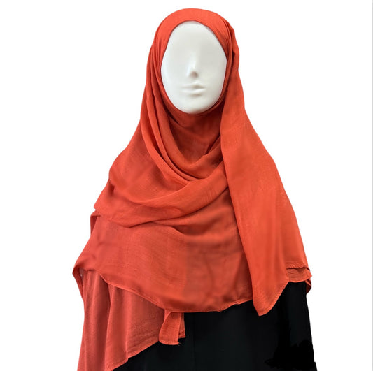 Modal Hijab - Orange