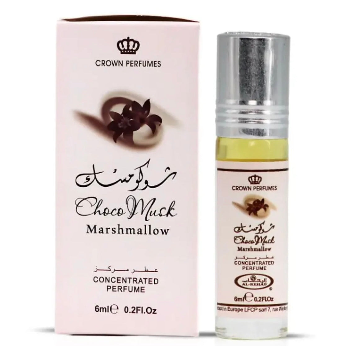 Al Rehab 6ml Roll On Perfume Oil - Choco Musk Marshmallow