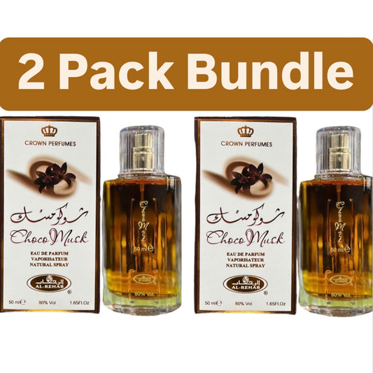 (2 PACK) Choco Musk Perfume Spray - 50ml