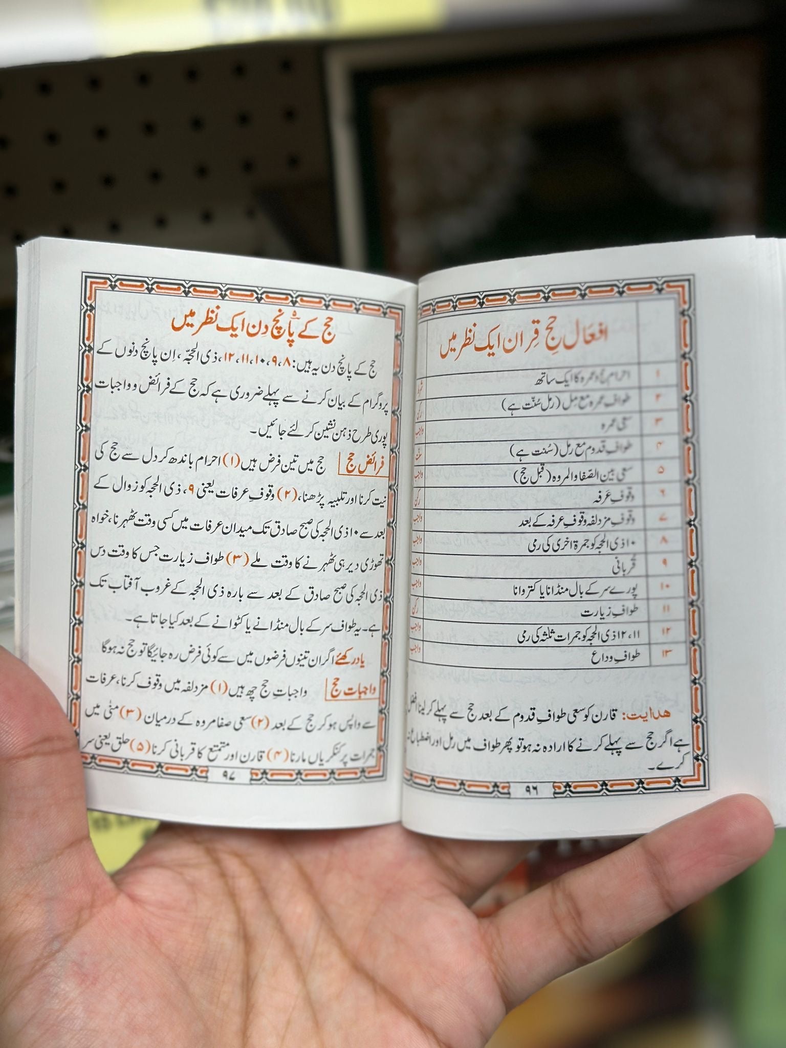 Tariqa Hajj and Umrah (Method/Guide Book in Urdu)