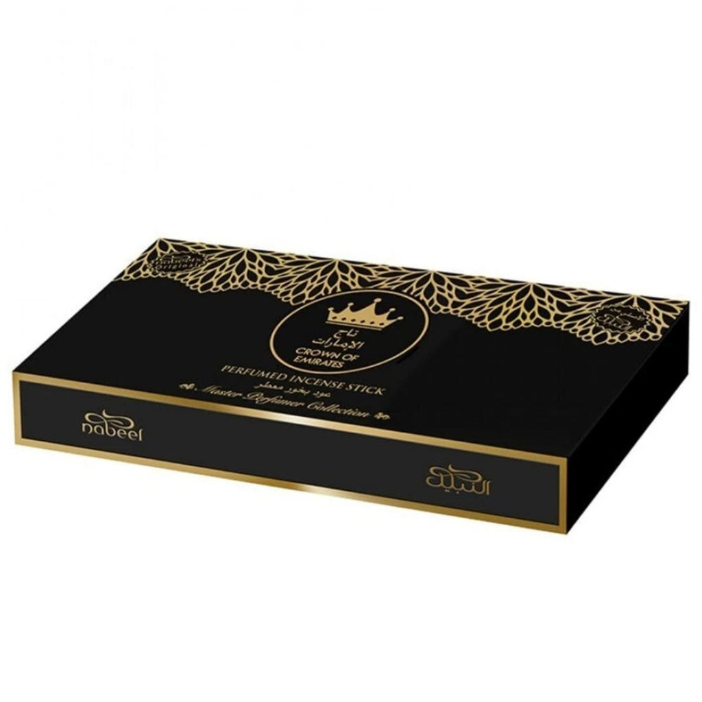 Crown of Emirates Nabeel Perfumed Incense Stick 10 Piece Bakhour Oud Gift Set