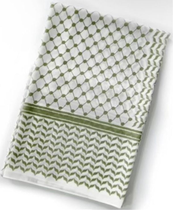 Chiffon Kuffiyeh Hijab - Green