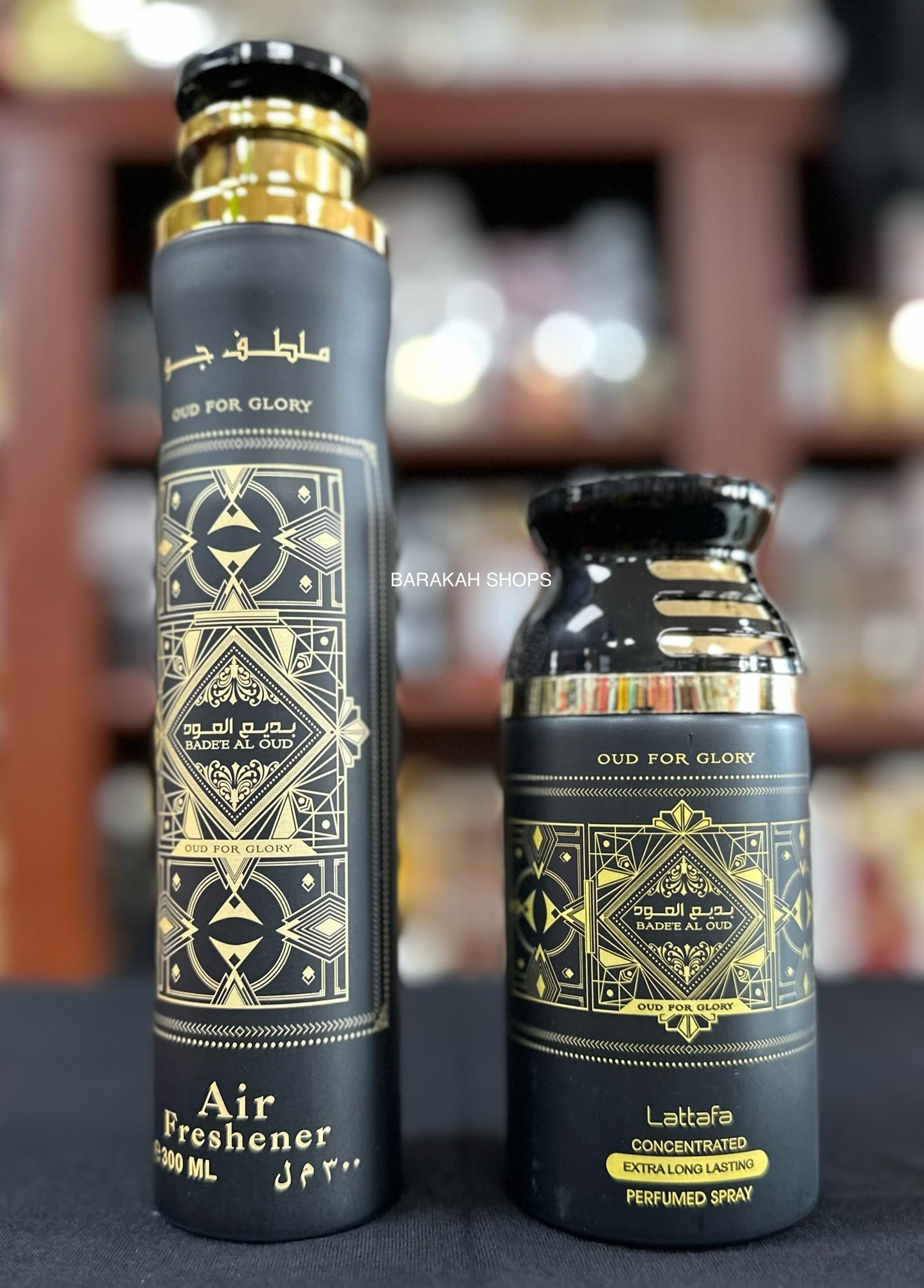 (BUNDLE) Badee Al Oud For Glory Air Freshener + Badee Al Oud For Glory Perfume Spray