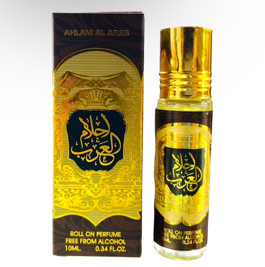 Roll On Perfume Oil 10ml - Ahlam Al Arab